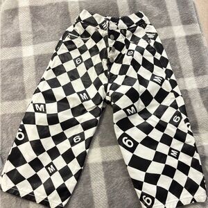 Maison Martin Margiela Black and White Checkered Garment